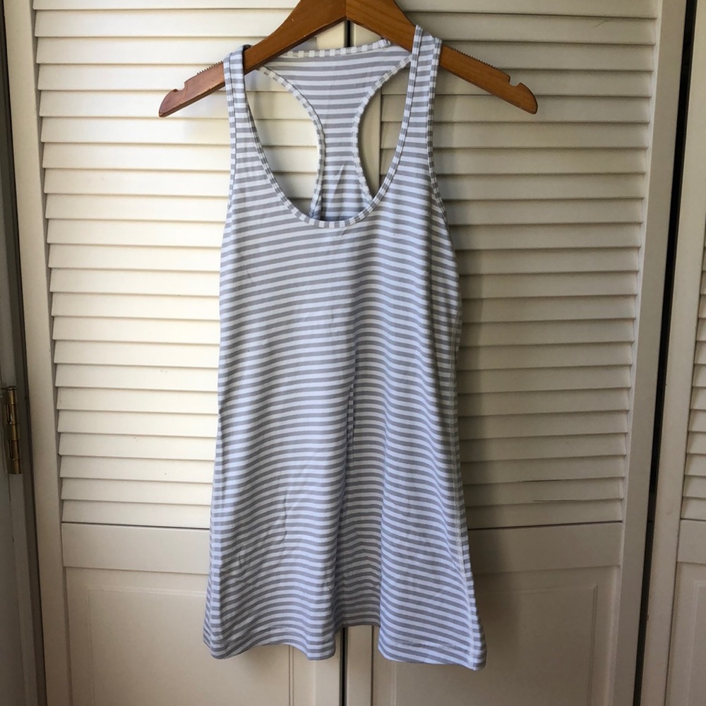 LULULEMON ATHLETICA Striped Tank Top
